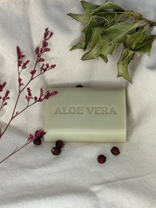 Savon à l'Aloe Vera Bio Certifié COSMOS Organic